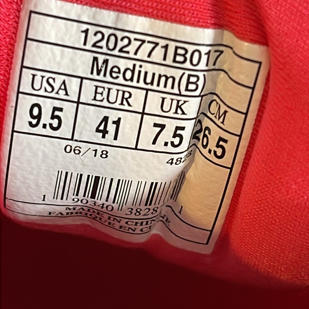 Brooks Womens Ghost 11 1202771B017 Red Running Shoes Sneakers Size 9.5 B - Picture 10 of 10